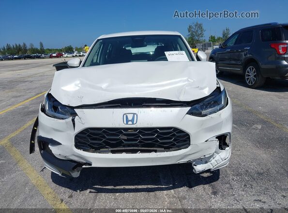 3CZRZ1H31SM726011 2025 HONDA HR-V White Rear interior view