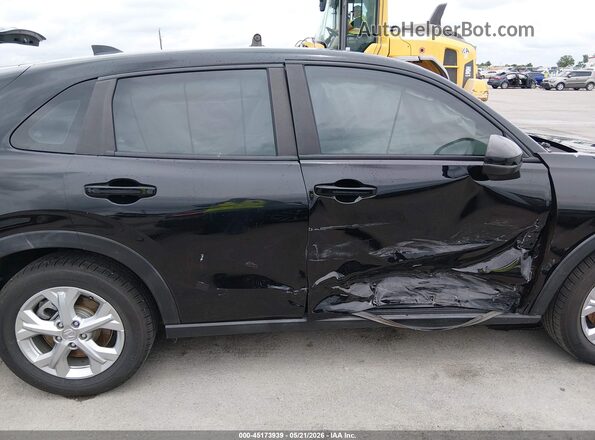 3CZRZ1H33PM708794 2023 HONDA HR-V Black Widok wnętrza z tyłu
