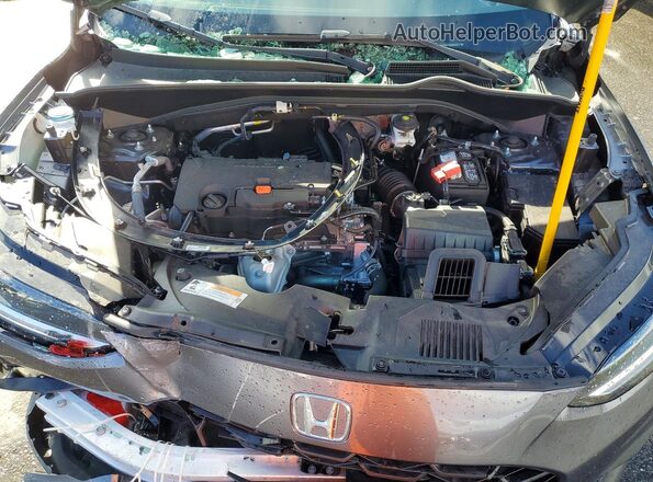3CZRZ1H34RM745274 2024 HONDA HR-V Charcoal Rear interior view