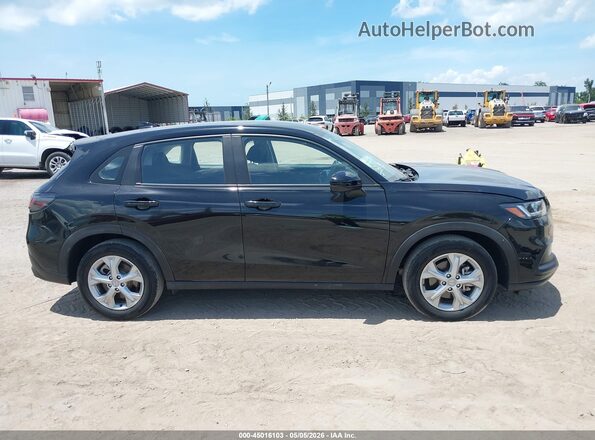 3CZRZ1H36RM750038 2024 HONDA HR-V Черный Вид задней части салона