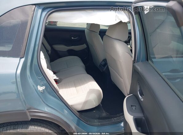 3CZRZ1H36SM707521 2025 HONDA HR-V Blue Widok naklejki z numerem VIN