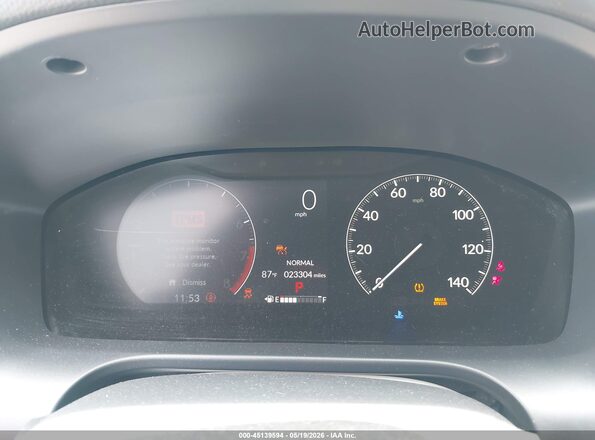 3CZRZ1H36SM707521 2025 HONDA HR-V Blue Widok tylnych siedzeń