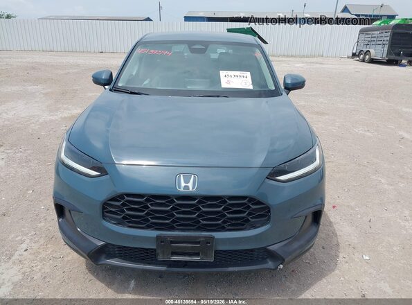 3CZRZ1H36SM707521 2025 HONDA HR-V Blue Widok zestawu wskaźników