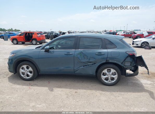 3CZRZ1H36SM707521 2025 HONDA HR-V Blue Widok wnętrza 360 stopni