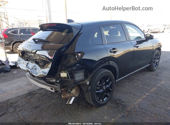 3CZRZ1H50RM741479 2024 HONDA HR-V Black Rear right