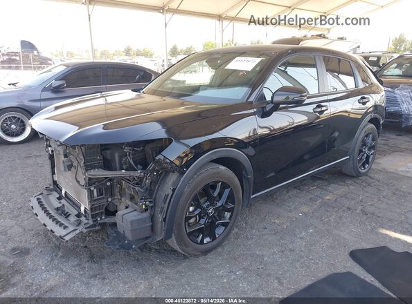 3CZRZ1H50RM741479 2024 HONDA HR-V Black Front left