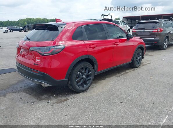 3CZRZ1H50SM702719 2025 HONDA HR-V Red Trasero derecho