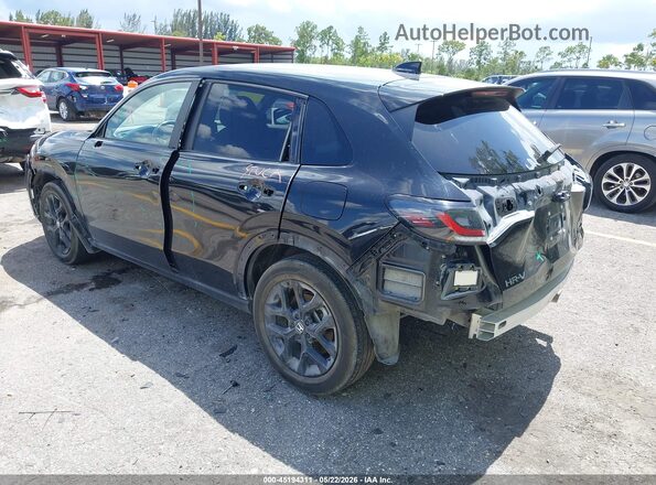 3CZRZ1H50SM720508 2025 HONDA HR-V Black უკანა მარცხენა