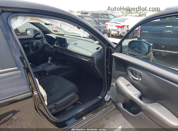 3CZRZ1H52RM746280 2024 HONDA HR-V Black Front interior view