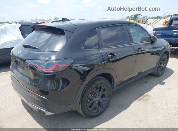 3CZRZ1H52RM746280 2024 HONDA HR-V Black Rear right