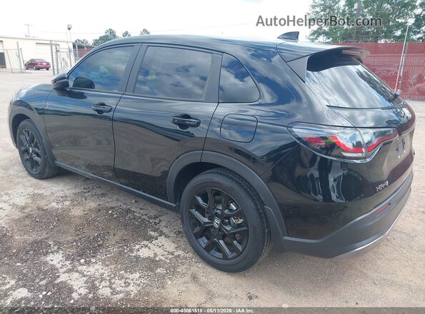 3CZRZ1H52RM761314 2024 HONDA HR-V Black Հետևի ձախ