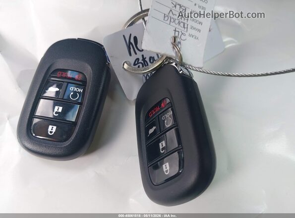 3CZRZ1H52RM761314 2024 HONDA HR-V Black Առջևի վահանակի տեսք
