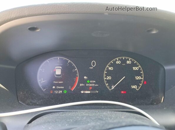 3CZRZ1H52SM707128 2025 HONDA HR-V Blue Widok zestawu wskaźników
