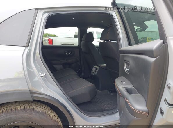 3CZRZ1H53PM741845 2023 HONDA HR-V Gray Vista de la etiqueta del VIN