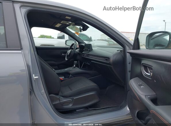 3CZRZ1H53PM741845 2023 HONDA HR-V Gray Vista interior delantera