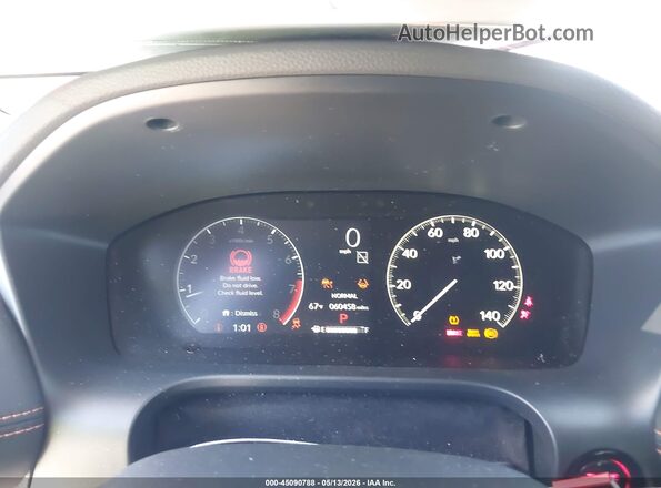 3CZRZ1H53RM713711 2024 HONDA HR-V Red Widok tylnych siedzeń