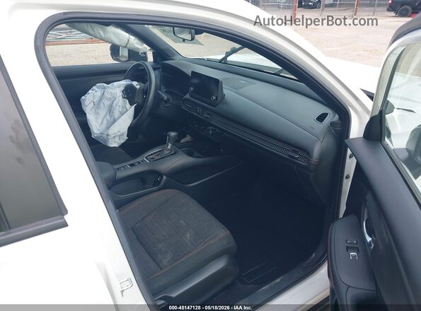 3CZRZ1H54PM744902 2023 HONDA HR-V White წინა სალონის ხედი