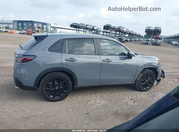 3CZRZ1H55RM729876 2024 HONDA HR-V Gray Սալոնի հետևի տեսք