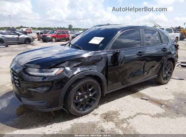 3CZRZ1H55RM733068 2024 HONDA HR-V Black Front left