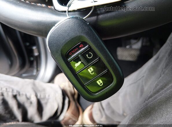 3CZRZ1H55RM733068 2024 HONDA HR-V Black Dashboard view