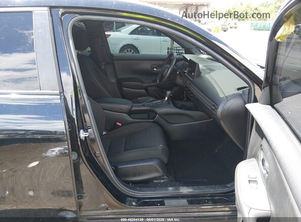 3CZRZ1H55RM733068 2024 HONDA HR-V Black Front interior view