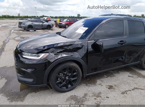3CZRZ1H55RM733068 2024 HONDA HR-V Black Front view