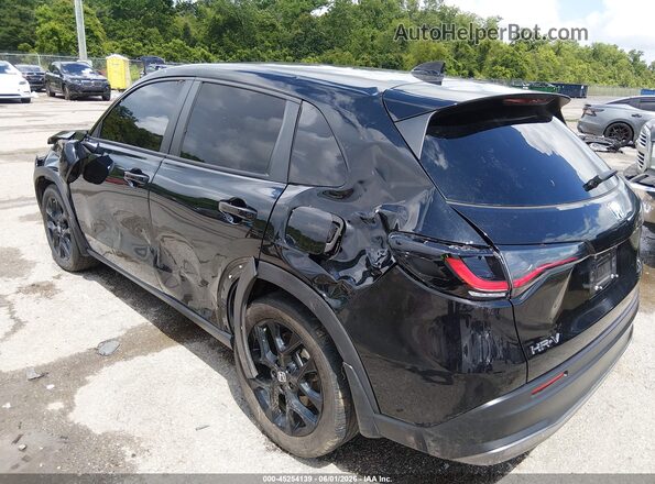 3CZRZ1H55RM733068 2024 HONDA HR-V Black Rear left