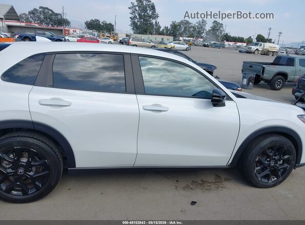 3CZRZ1H55RM749903 2024 HONDA HR-V White Вид щитка приладів