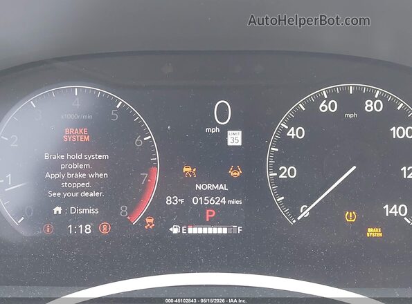 3CZRZ1H55RM749903 2024 HONDA HR-V White Вид задніх сидінь