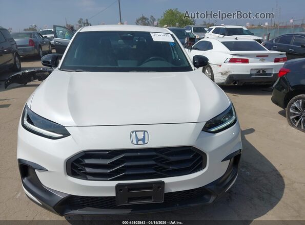 3CZRZ1H55RM749903 2024 HONDA HR-V White Вид панелі приладів