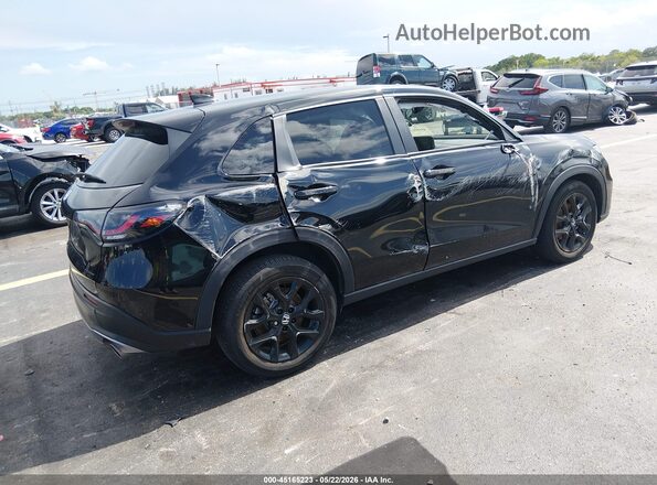 3CZRZ1H55SM711500 2025 HONDA HR-V Черный Задняя правая четверть