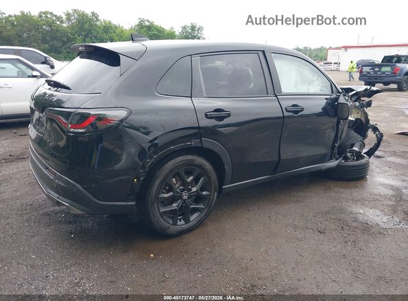 3CZRZ1H56RM761638 2024 HONDA HR-V Black Задня права чверть