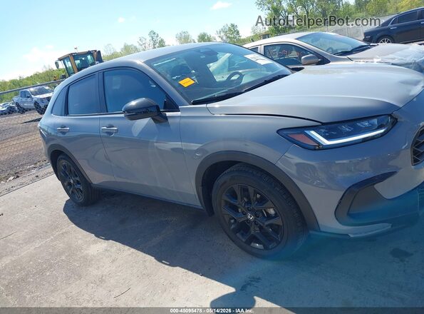 3CZRZ1H56SM703521 2025 HONDA HR-V Gray Widok wnętrza z tyłu