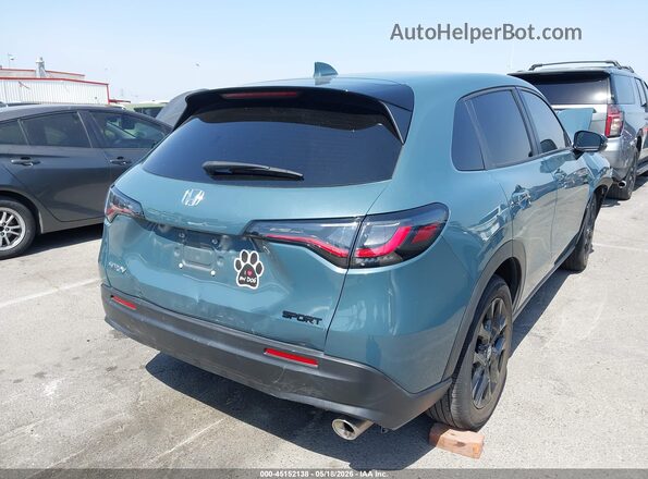 3CZRZ1H57RM703750 2024 HONDA HR-V Light Blue Rear right