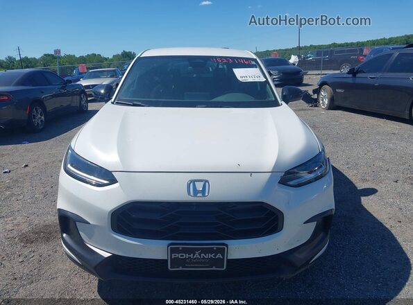 3CZRZ1H57RM739907 2024 HONDA HR-V White Vista del cuadro de instrumentos