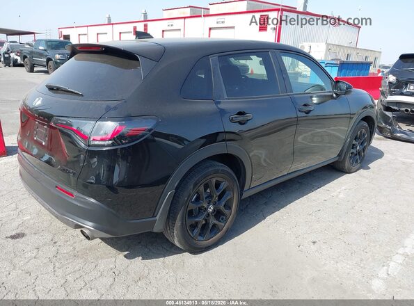 3CZRZ1H5XPM719194 2023 HONDA HR-V Black Задня права чверть