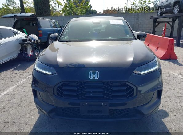3CZRZ1H5XPM719194 2023 HONDA HR-V Black Вид щитка приладів