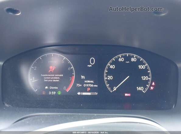 3CZRZ1H5XPM719194 2023 HONDA HR-V Black Вид задніх сидінь