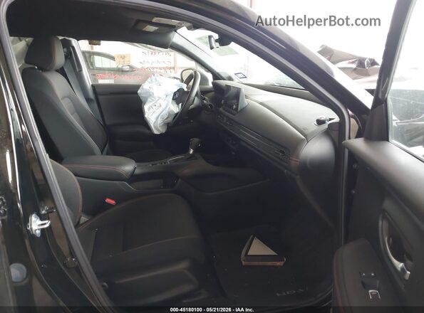 3CZRZ1H5XPM733757 2023 HONDA HR-V Black წინა სალონის ხედი