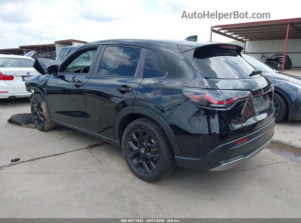 3CZRZ1H5XRM724401 2024 HONDA HR-V Black უკანა მარცხენა