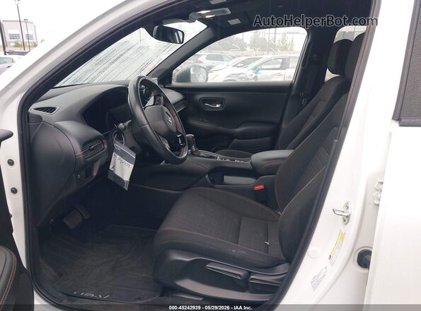 3CZRZ1H5XRM743496 2024 HONDA HR-V White Vista interior delantera