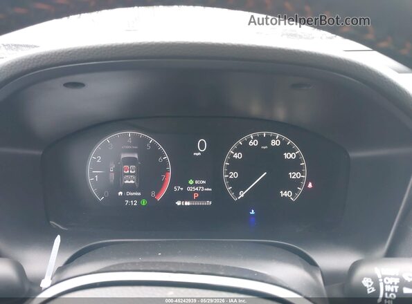 3CZRZ1H5XRM743496 2024 HONDA HR-V White Vista de los asientos traseros