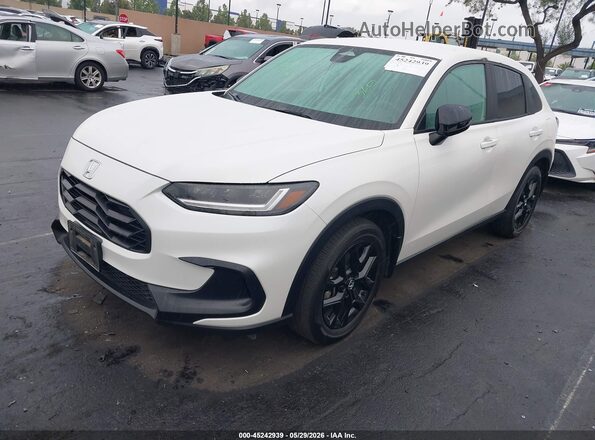 3CZRZ1H5XRM743496 2024 HONDA HR-V White Vista tres cuartos delantera izquierda