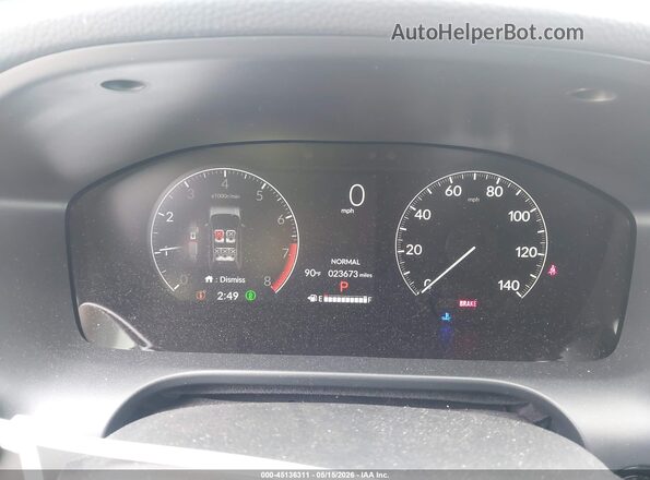 3CZRZ1H72RM754767 2024 HONDA HR-V Black უკანა სავარძლების ხედი