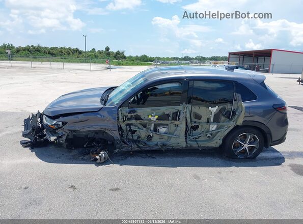 3CZRZ1H74RM708387 2024 HONDA HR-V Gray Widok wnętrza 360 stopni