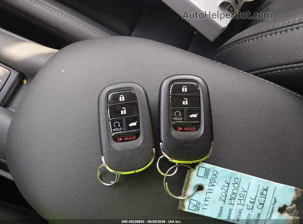 3CZRZ1H75TM718000 2026 HONDA HR-V Gray Առջևի վահանակի տեսք