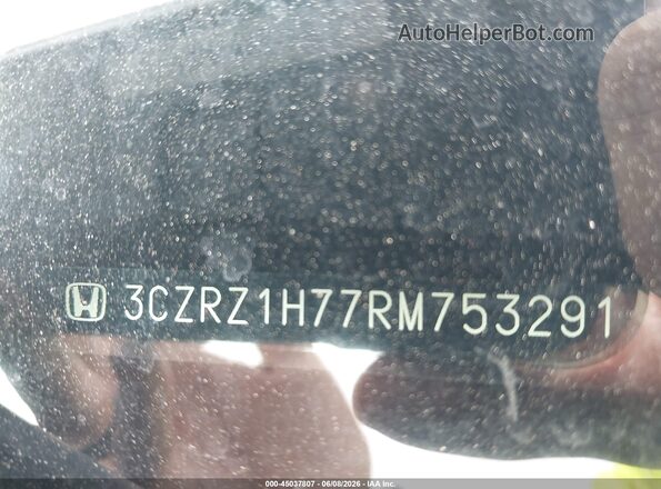 3CZRZ1H77RM753291 2024 HONDA HR-V White 