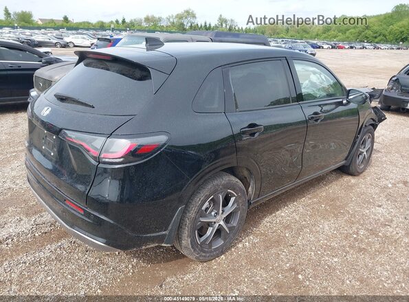 3CZRZ1H77SM759386 2025 HONDA HR-V Black უკანა მარჯვენა