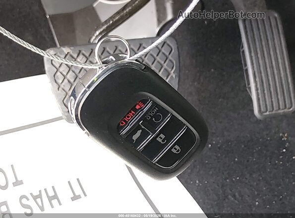 3CZRZ1H77TM701859 2026 HONDA HR-V White Առջևի վահանակի տեսք