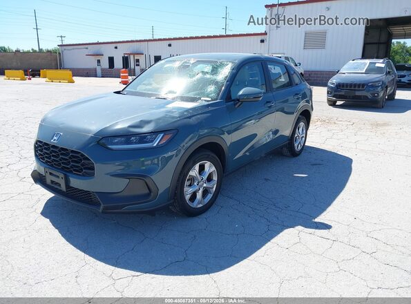 3CZRZ2H30RM715839 2024 HONDA HR-V Серый Передняя левая четверть